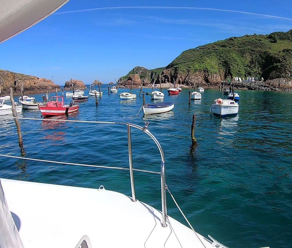 croisières catamaran à voile baie de saint-brieuc