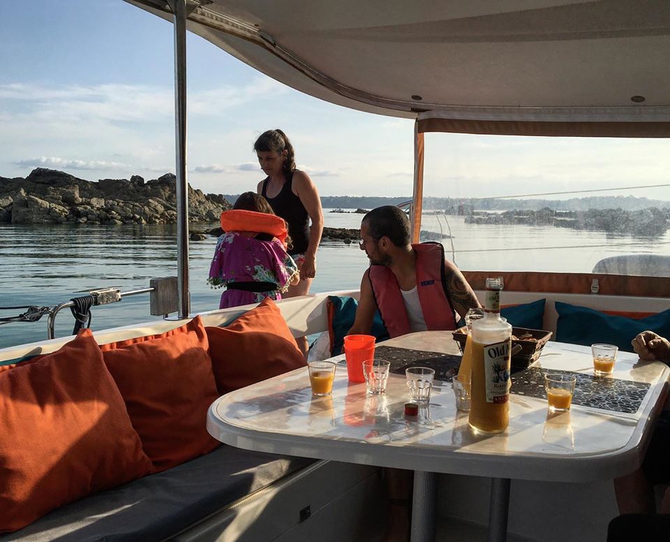 balades en mer à la voile bretagne